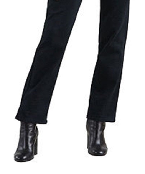 Calça jeans Levi's 724 reta feminina, preta, tamanho 29