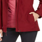Casaco de chuva com zíper feminino Marmot, roxo, tamanho pequeno