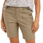 Bermuda feminina Style &amp; Co marrom tamanho 4