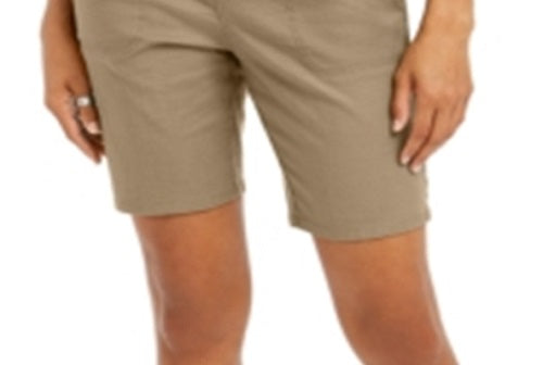 Bermuda feminina Style &amp; Co marrom tamanho 4
