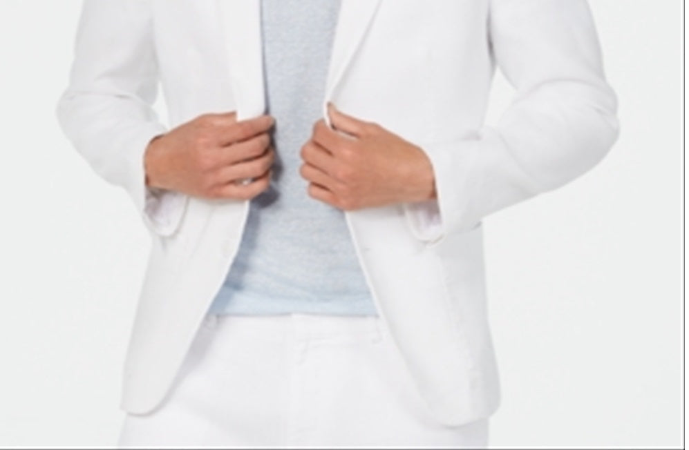 Blazer Masculino Alfani Branco Tamanho P