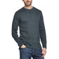 Malha Waffle Masculina Vintage à Prova de Intempéries Henley Verde Tamanho XXL