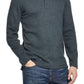 Malha Waffle Masculina Vintage à Prova de Intempéries Henley Verde Tamanho XXL