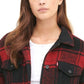 Jaqueta Trucker Clássica Feminina Levi's Wool Blend Vermelha Tamanho Médio