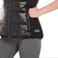 Calvin Klein Colete Feminino Gola Alta Acolchoado Preto Tamanho P
