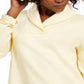 Karen Scott Suéter Feminino Manga Longa Gola Xale Amarelo Tamanho XS