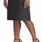 Vestido curto Ralph Lauren feminino, estilo pied-de-poule, cinza, tamanho 16