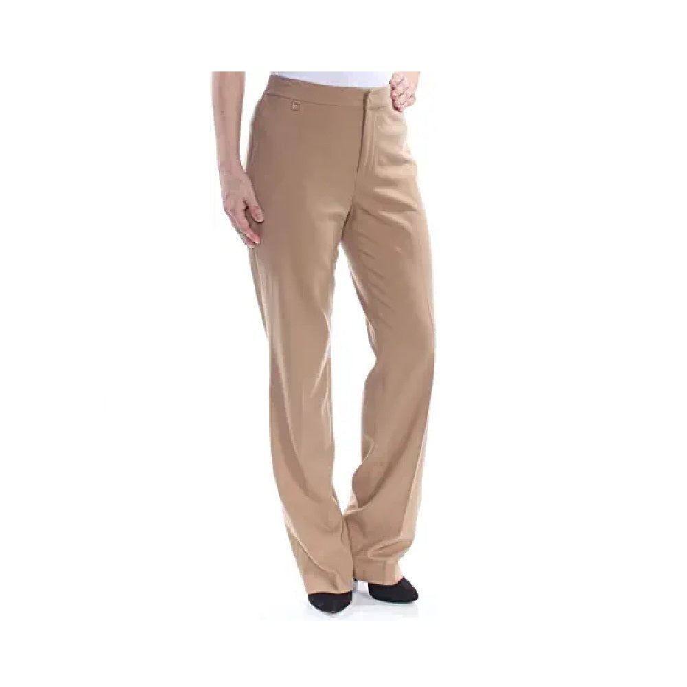 Calça Ralph Lauren Feminina para Trabalho Bege Tamanho 14