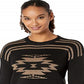 Suéter Ralph Lauren Shendya Listrado Manga Longa Gola Redonda Feminino Preto Tamanho Grande