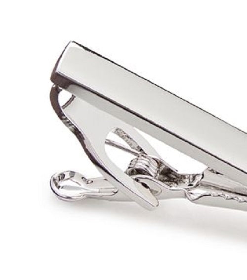 Conjunto de gravata com broche de lapela feminino de marca própria, acessório de toranja, tamanho regular, prateado