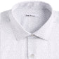 Camisa social masculina Bar III Classic Regular Fit Stretch com bolinhas dispersas, branca, tamanho 17/17 1/2 - 34/35