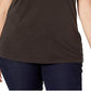 Camiseta Levi's Perfect Tee Feminina Preta Tamanho 2X