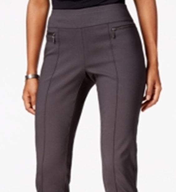 Calças femininas Style &amp; Co cinza tamanho pequeno pequeno