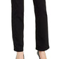 Calça jeans feminina Charter Club Lexington reta preta tamanho 14X4
