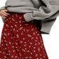 Saia longa Rubys Forever da Free People para mulheres, marrom, tamanho 4