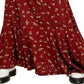 Saia longa Rubys Forever da Free People para mulheres, marrom, tamanho 4