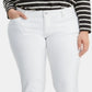 Calça jeans skinny feminina Levi's branca tamanho 16W