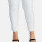 Calça jeans skinny feminina Levi's branca tamanho 16W
