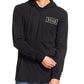 Moletom com capuz Quiksilver Clued Up Masculino Preto Tamanho P