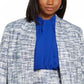 Calvin Klein Women's Wear to Work Jacket Plus Azul Tamanho 18W