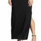 Vestido longo de festa longo com decote em joia e lantejoulas Ralph Lauren feminino, preto, tamanho 14