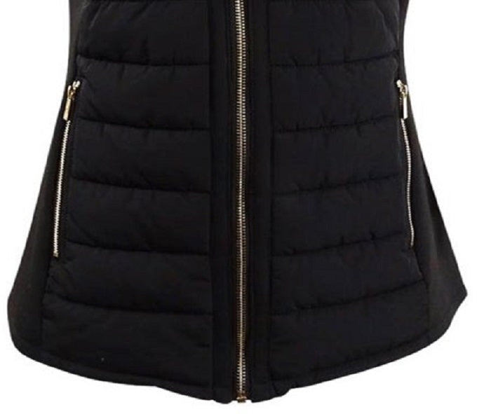 Calvin Klein Colete Feminino Preto Tamanho M