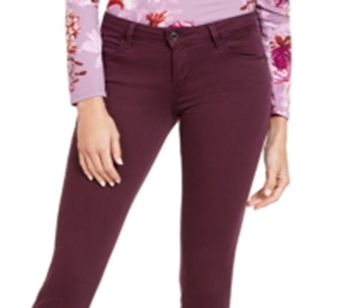 Calça jeans skinny Curve X feminina Guess roxa tamanho -1-26
