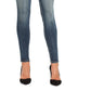 Jessica Simpson Calça Jeans Kiss Me Super Skinny Feminina Azul Tamanho 26