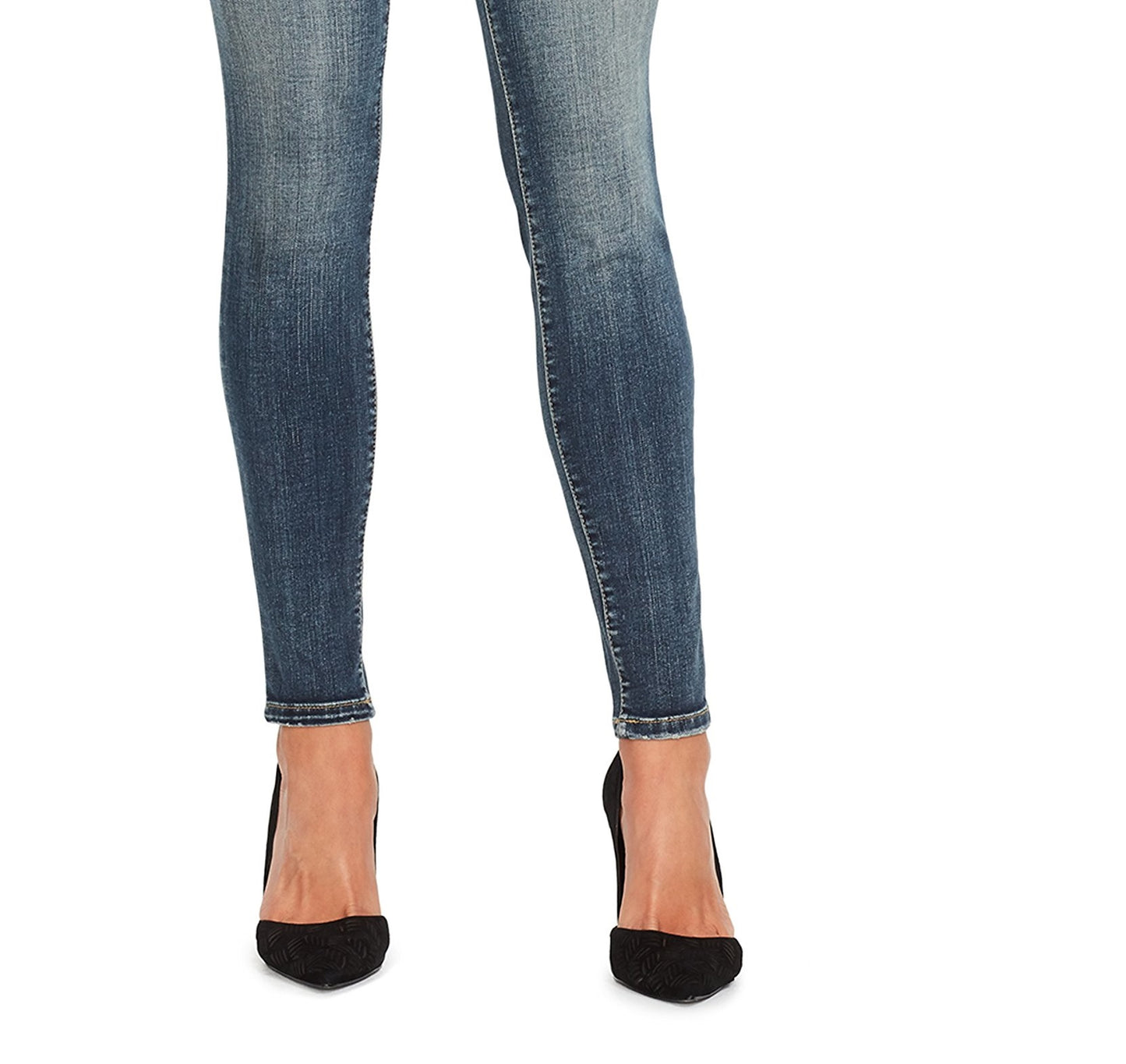 Jessica Simpson Calça Jeans Kiss Me Super Skinny Feminina Azul Tamanho 26
