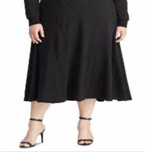 Vestido Polo Ralph Lauren Feminino Gola Alta Preto Tamanho 2X