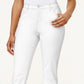 Calça Jeans Lee Platinum Feminina Gwen Reta Branca Tamanho 2 Petite