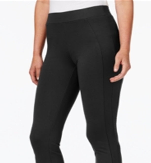 Calça Skinny Petite Ponte Style &amp; Co Preta Tamanho Petite P