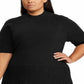 Vestido Ralph Lauren Feminino Gola Mockneck Preto Tamanho 2X