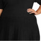 Vestido Ralph Lauren Feminino Gola Mockneck Preto Tamanho 2X