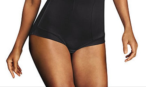 Maidenform Shapewear Feminino Use Seu Próprio Sutiã Body Suit Preto Tamanho P