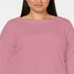 Karen Scott Top Feminino Algodão Plus com Acabamento em Renda Rosa Tamanho 0X