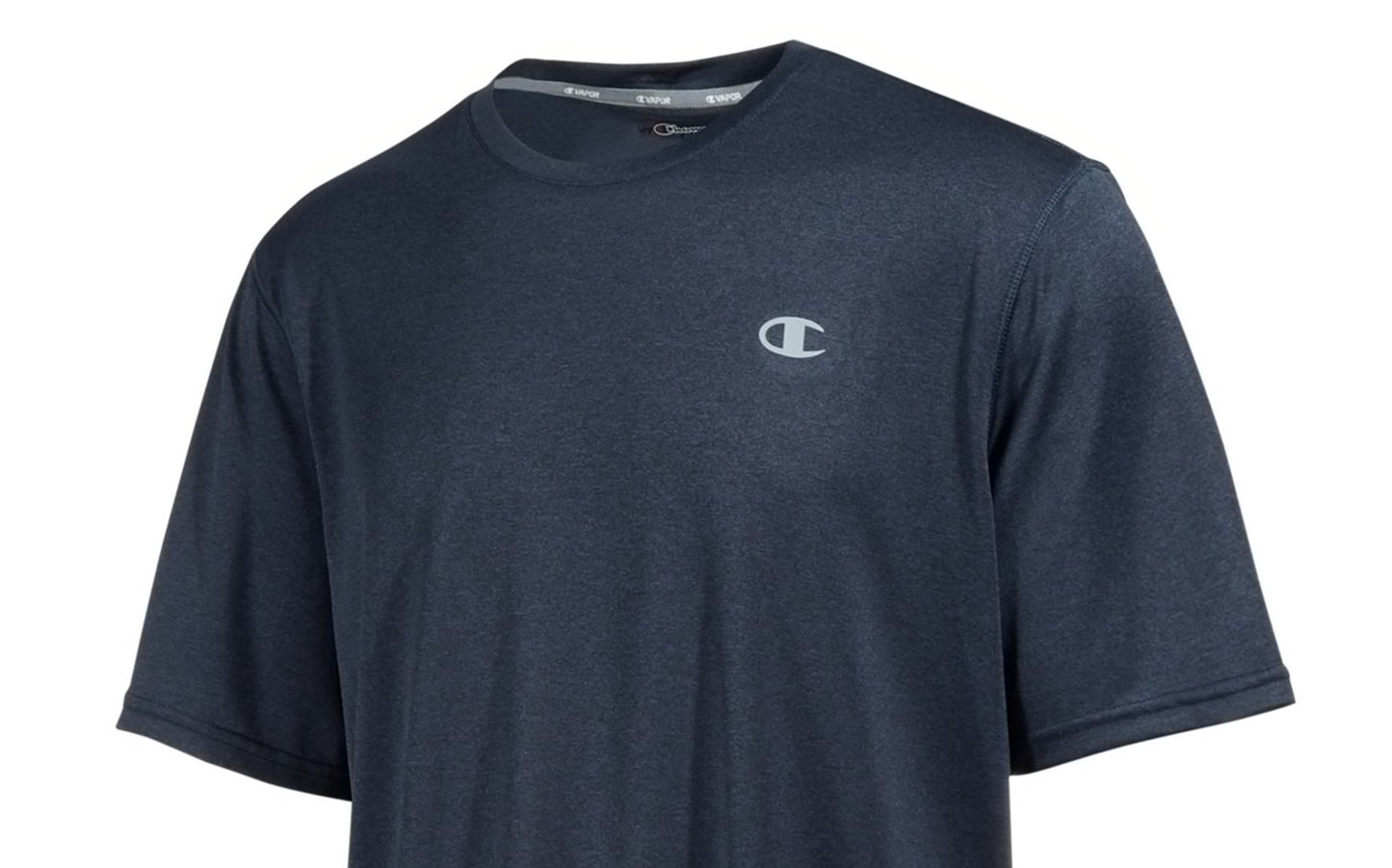 Camiseta Champion Vapor Heather Masculina Azul Tamanho P