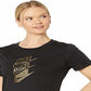 Camiseta Nike Statement Shine Feminina Preta Tamanho XS