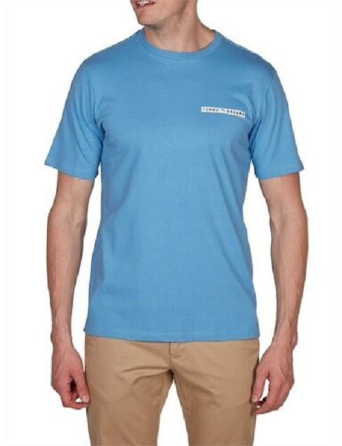 Camiseta Tommy Bahama Sail Mary Graphic Masculina Azul Tamanho X-G