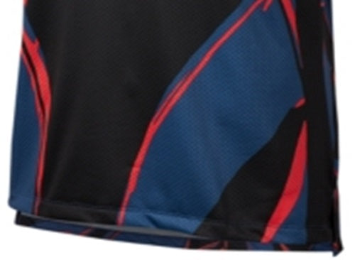 Camiseta de corrida estampada Nike Miler Dri-FIT masculina, azul, tamanho grande