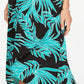 Vestido feminino Alfani estampado com bainha tulipa verde tamanho pequeno G