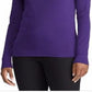 Camiseta Ralph Lauren Feminina Manga Longa Stretch Roxa Tamanho Médio