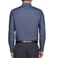 Camisa social Calvin Klein Classic Regular Masculina, Stretch, sem passar a ferro, tamanho M, azul-marinho