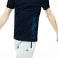 Camisa polo masculina de algodão da marca Lacoste, azul, tamanho 7