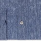 Karen Scott Top feminino com recorte triplo e argola, azul, tamanho médio