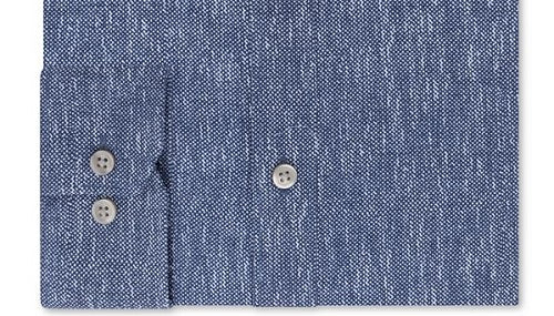 Karen Scott Top feminino com recorte triplo e argola, azul, tamanho médio