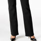 Calça jeans feminina Lee Platinum Petite Gwen reta, preta, tamanho 14 P