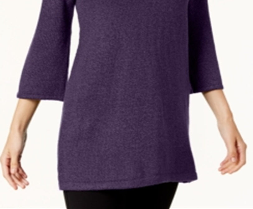Túnica Karen Scott Feminina Gola Alta Roxa Tamanho P