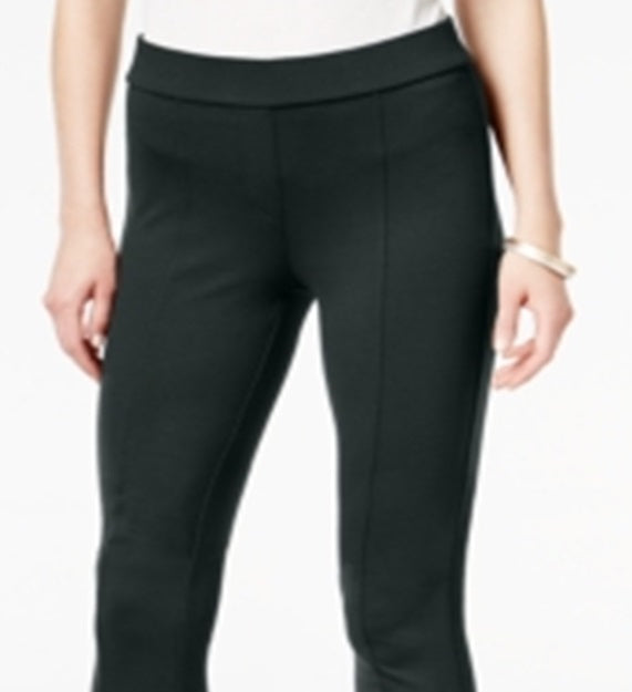 Calça skinny de malha ponte com costura feminina Style &amp; Co, cinza, tamanho pequeno P