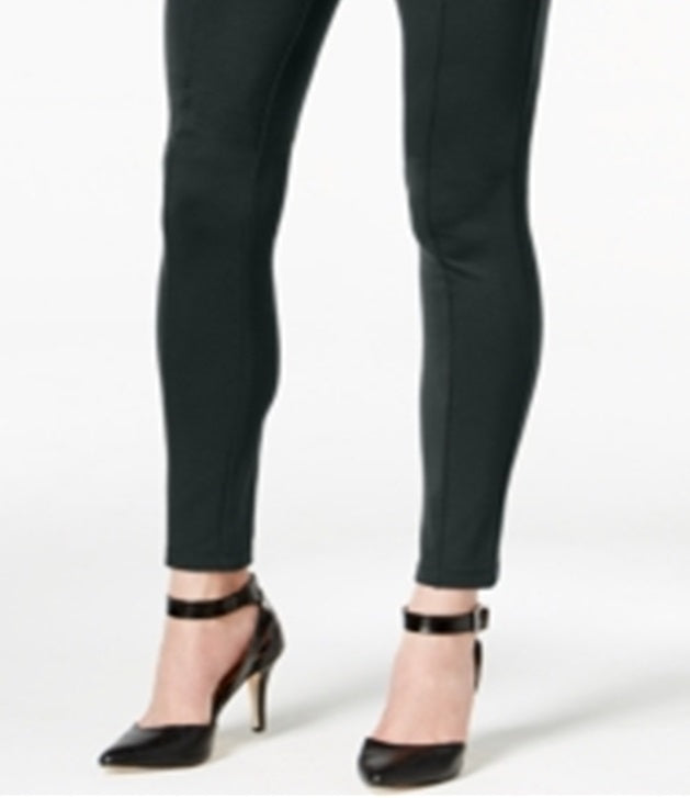 Calça skinny de malha ponte com costura feminina Style &amp; Co, cinza, tamanho pequeno P